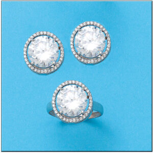 Sortija oro blanco 18kl circonitas