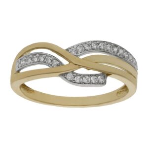 Sortija oro 18kl circonitas