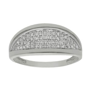 Sortija oro blanco 18kl circonitas