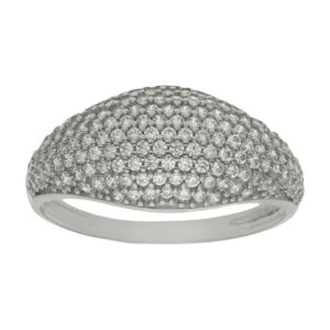 Sortija oro blanco 18kl circonitas