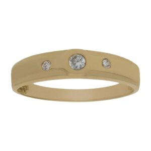 Sortija oro 18kl circonitas