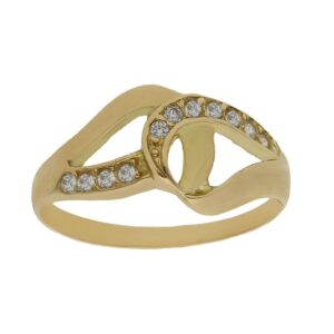 Sortija oro 18kl circonitas