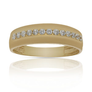 Sortija oro 18kl circonitas