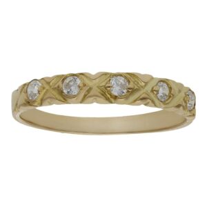 Sortija oro 18kl circonitas
