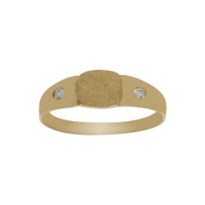 Sello oro 18kl bebe circonitas