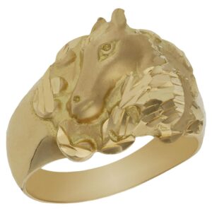 Sello oro 18kl caballo