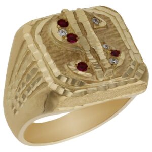 Sello oro 18kl dolar