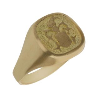 Sello oro 18kl escudo