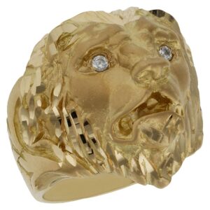 Sello oro 18kl leon
