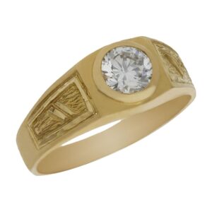 Solitario oro 18kl