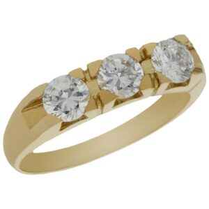 Solitario oro 18kl