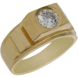Solitario oro 18kl
