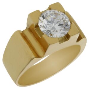 Solitario oro 18kl