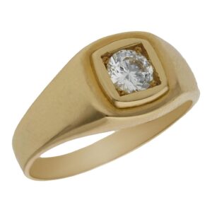 Solitario oro 18kl