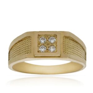 Solitario oro 18kl