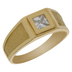 Solitario oro 18kl