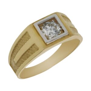 Solitario oro 18kl