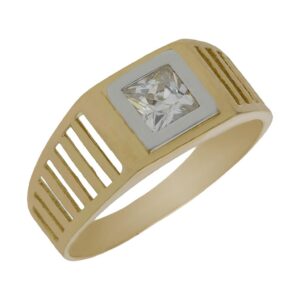Solitario oro 18kl