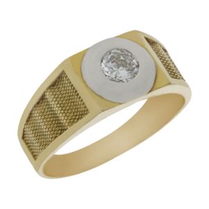 Solitario oro 18kl