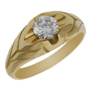 Solitario oro 18kl