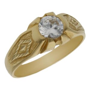 Solitario oro 18kl