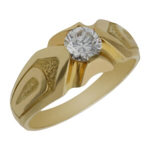 Solitario oro 18kl