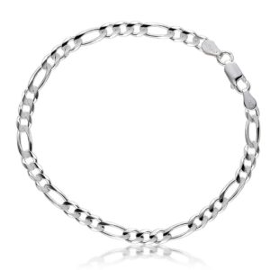 Pulsera plata 925mm 3x1 - 4.50mm