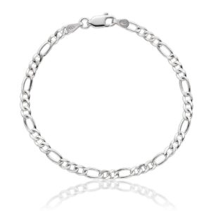 Pulsera plata 925mm 3x1 - 3.50mm